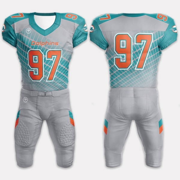 Blur Sublimated Flag Football Uniform - Custom Sports Jerseys